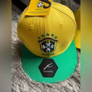 🇧🇷 Brazil CBF World Cup Snapback
Cap [Fi Collection] Men OSFA Canary Yellow